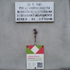 Memorial stone to the bombing victims 28 June 1943