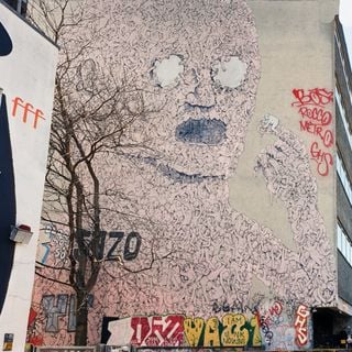 Murales Blu a Kreuzberg