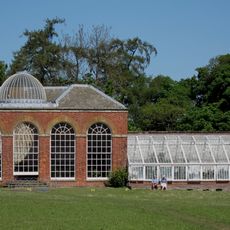 Conservatory, Attached Garden Walls And Tunnel