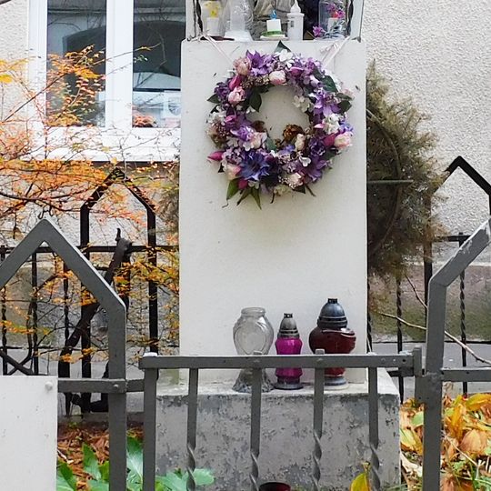Marian shrine at 14 Emilii Plater Street in Warsaw