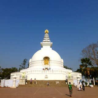 Vishwa Shanti stupa, Rajgir