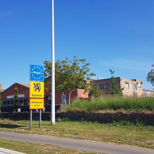 Grenspaal 91a tussen België-Nederland