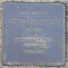 Stolperstein en memoria de Käthe Jacobson