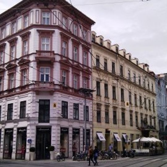 Verlauf der ehem. mittelalterlichen Stadtbefestigung