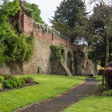 Town Walls from Old Gate House, westwards