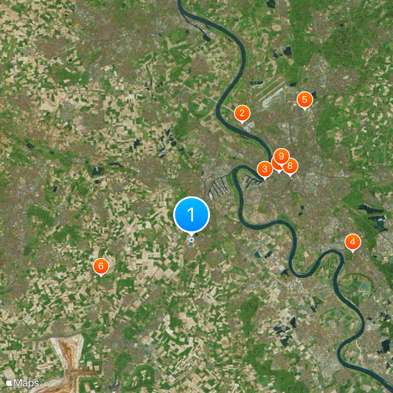 Rhein-Kreis Neuss Map