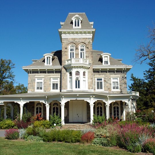 Casa y parque del distrito Cylburn