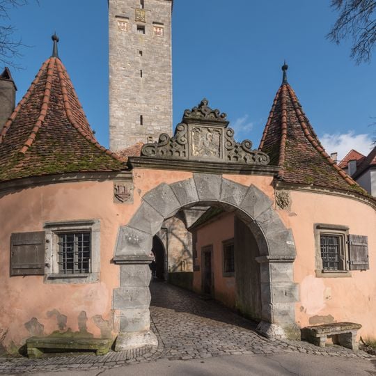 Wärterhaus Alte Burg 1 in Rothenburg ob der Tauber