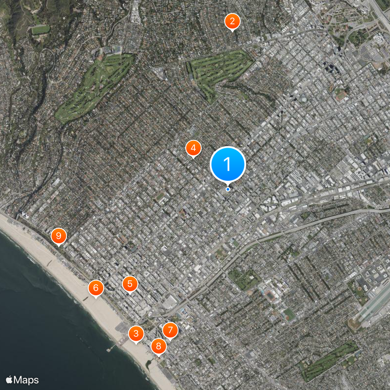 Providence Saint John's Health Center Mappa