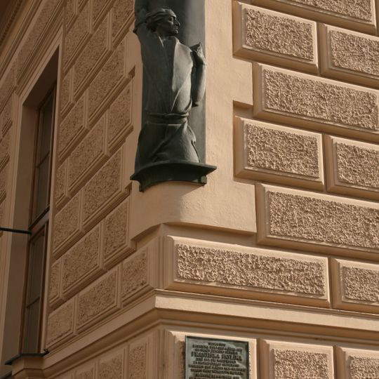Plaque of František Pavlík