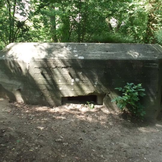 Kazemat GL049 tussen Asschatterweg en brug