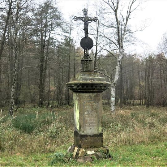 Kříž u Kittelova rybníku v Dolním Prysku