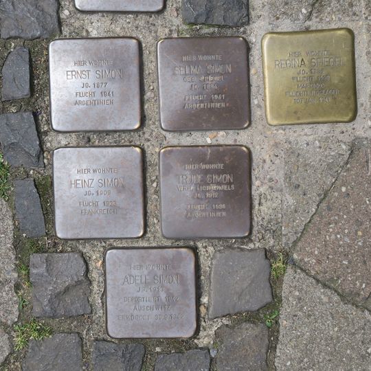 Stolperstein en memoria de Maria Grosch