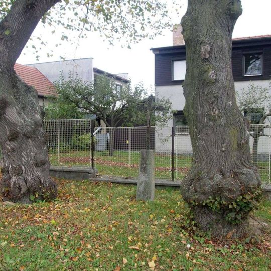 Kříž západně od Koupě u křižovatky