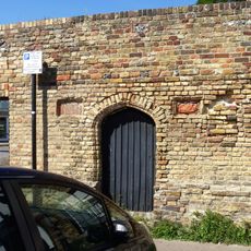 Doorway And Wall To South West Of No 12
