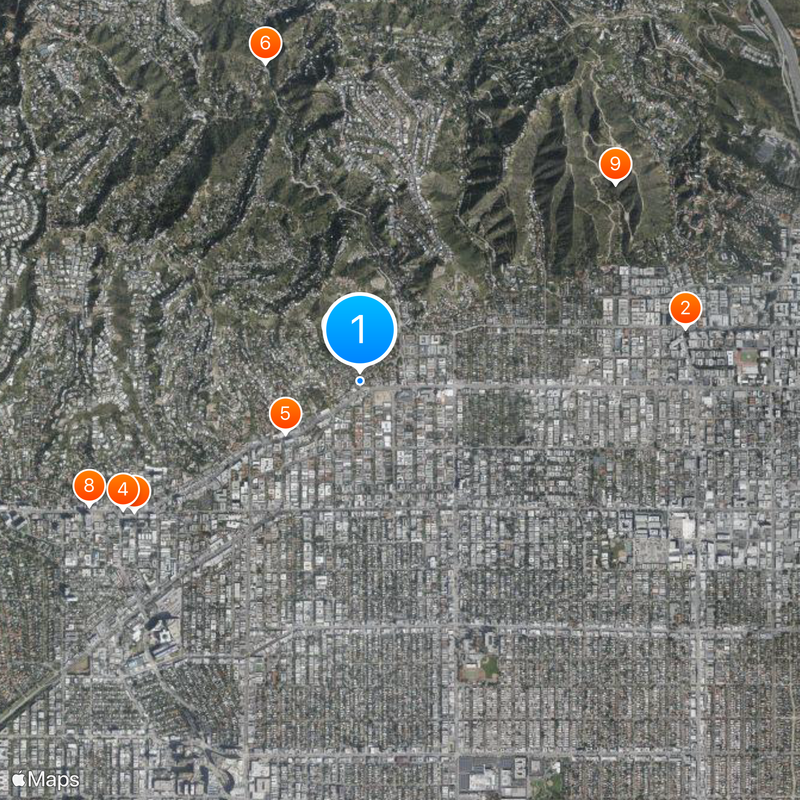 Chateau Marmont Map