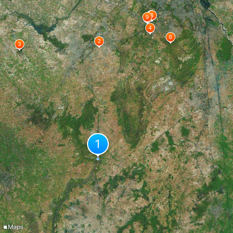 Sohna Map