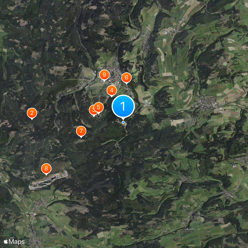 Mühlenkopfschanze Map