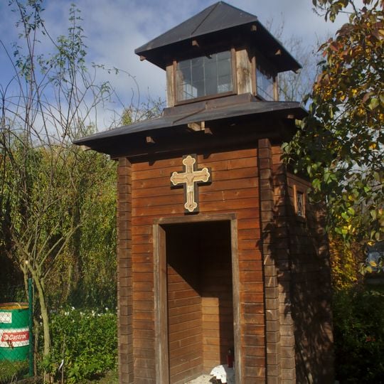 Zvonička v Helvíkovicích místní část Houkov