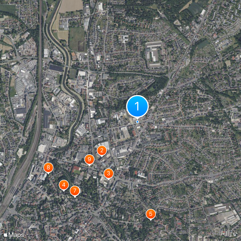 British Forces Germany Map