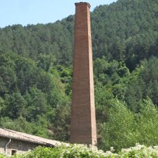 Xemeneia Badia de secció quadrada