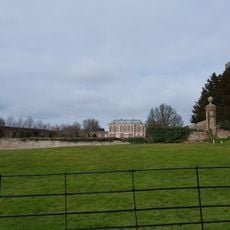 3 Ranges Of Garden Walling With Linking Ha Ha Piers And Gates South Of Dalham Hall