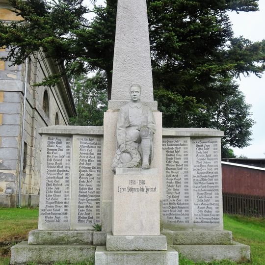 World War I memorial Kunratice u Cvikova