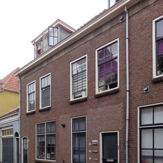 Pand met restanten van de middeleeuwse stadsmuur