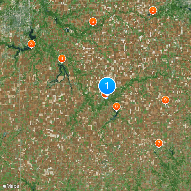 Taylorville Map