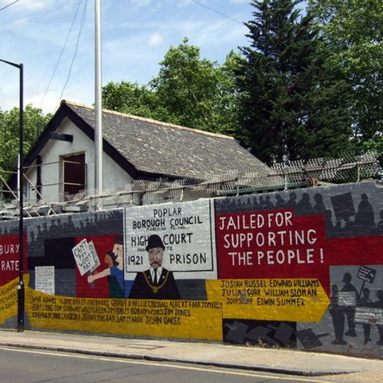 Poplar Rates Rebellion Mural