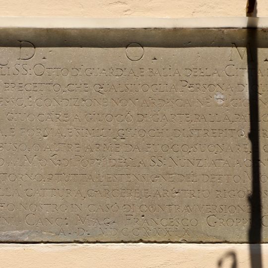 Targa del divieto di gioco