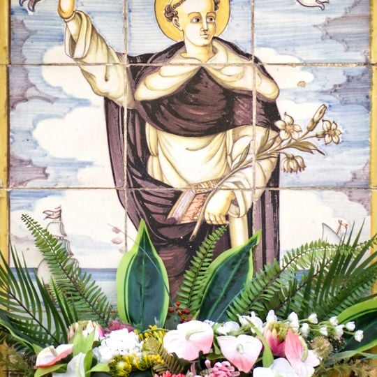 Ceramic panel of Saint Vincent Ferrer