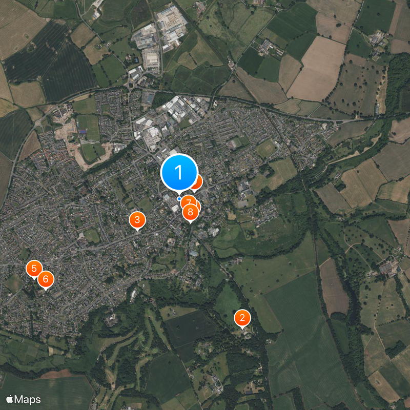 Market Drayton Map