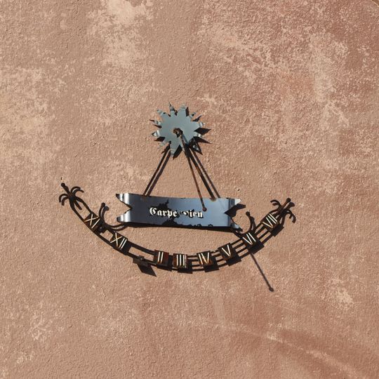 Sluneční hodiny v Třebelovicích