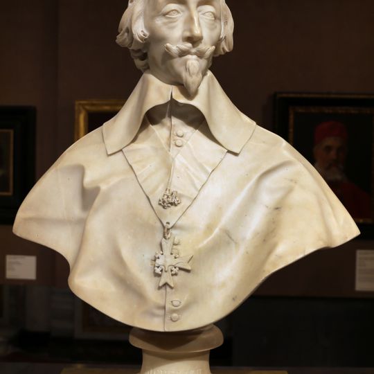 Busto del cardenal Richelieu