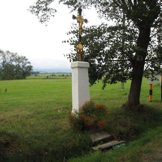 Kříž u Domažlic u rybníka U tří vrb