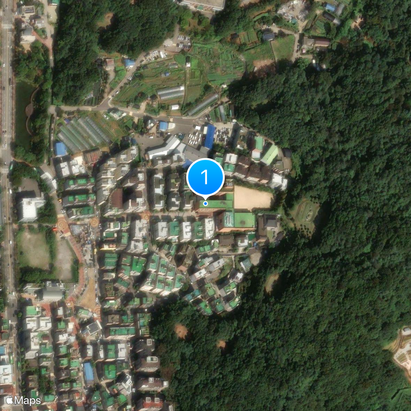 School of Performing Arts Seoul Mapa