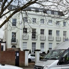 Number 15 With Attached Wall Gate Piers And Gate To Right