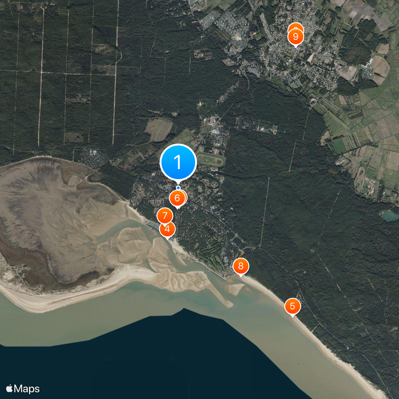 La Palmyre Zoo Mappa