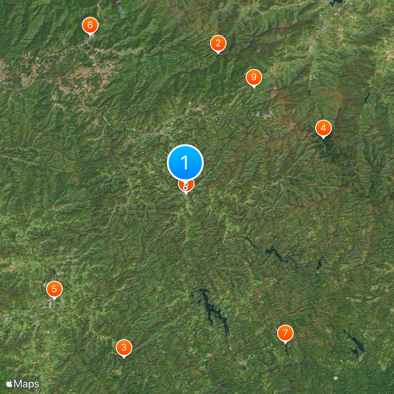 Cullowhee Map