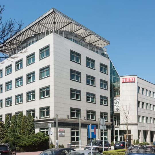 Polityka building in Warsaw