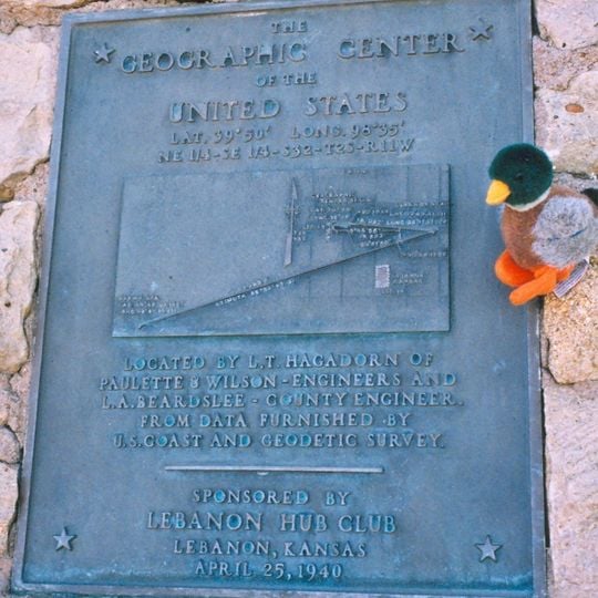 Geographic center of the contiguous United States