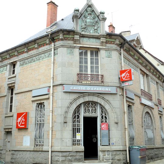 Building of the Savings Bank of Felletin