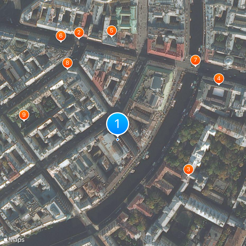 Saint Petersburg State University of Technology and Design Map