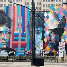 Bob Dylan Mural