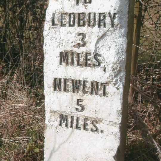 Milestone At Ngr So 7032 3341 On West Side Of Road