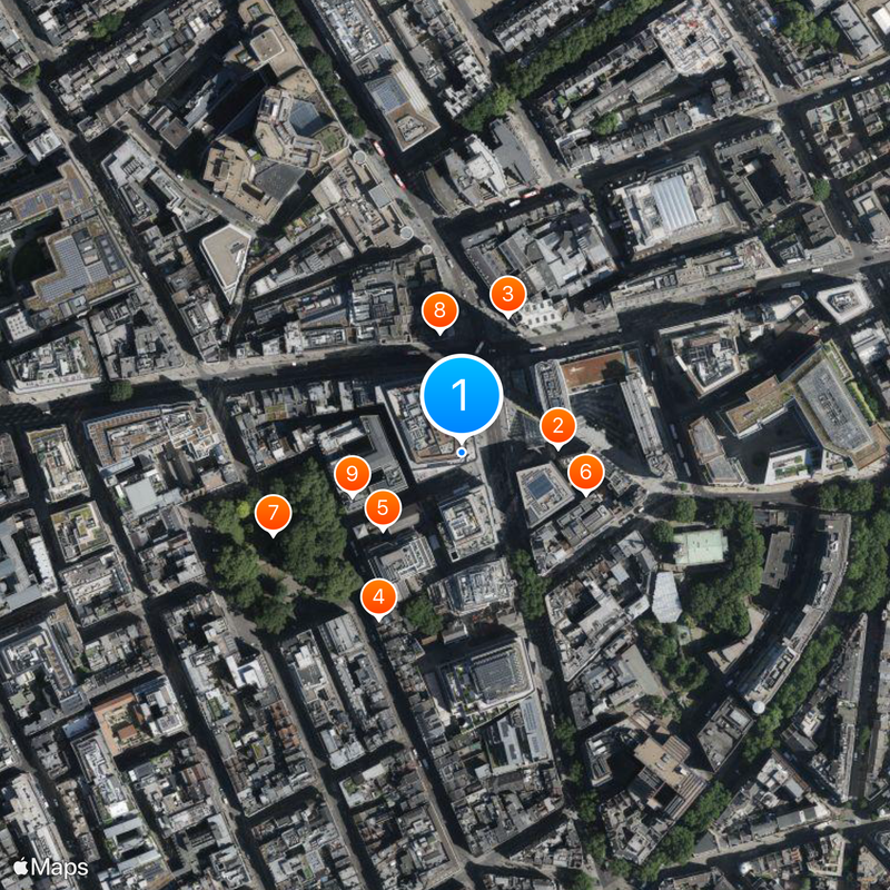 London Astoria Carte