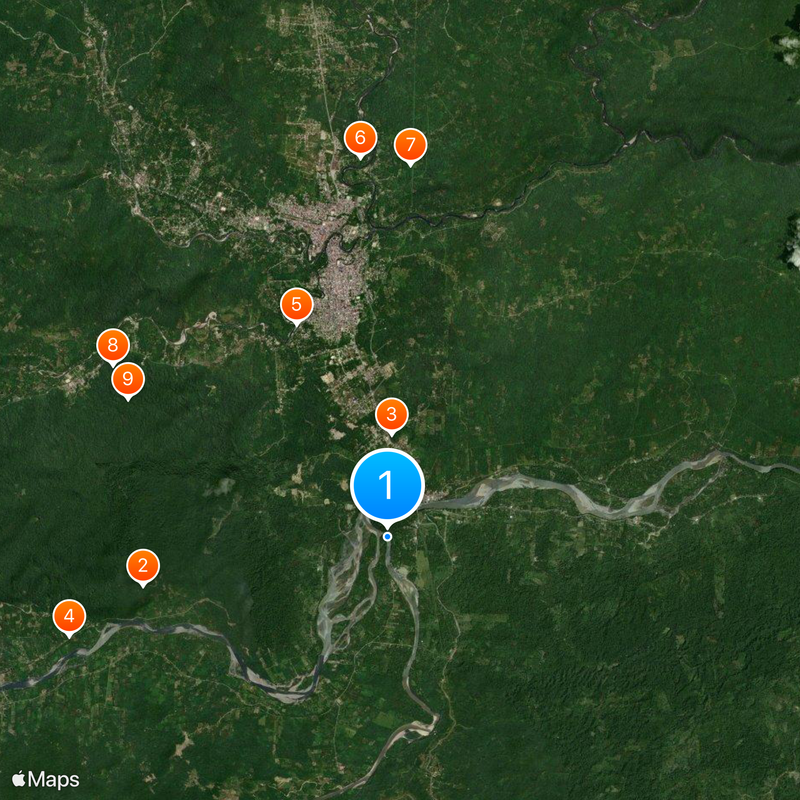 Napo River Map