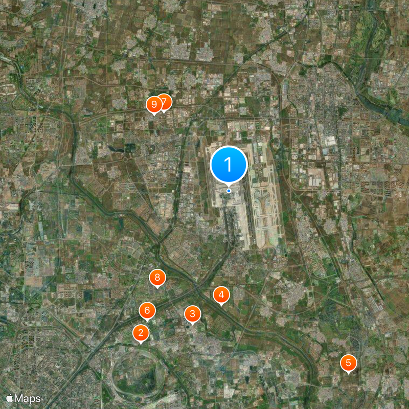 Beijing Capital International Airport Map