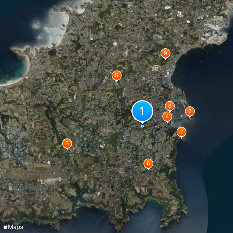 Saint Peter Port Map